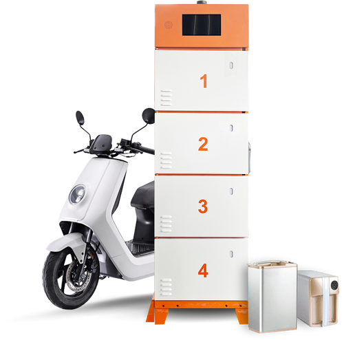 Electric Two-Wheeler Swap Cabinet